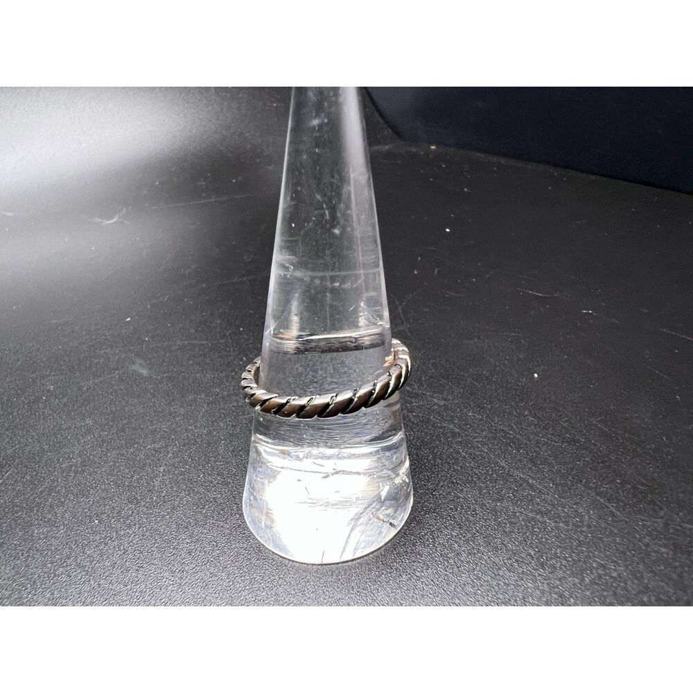 Silver Twist Ring